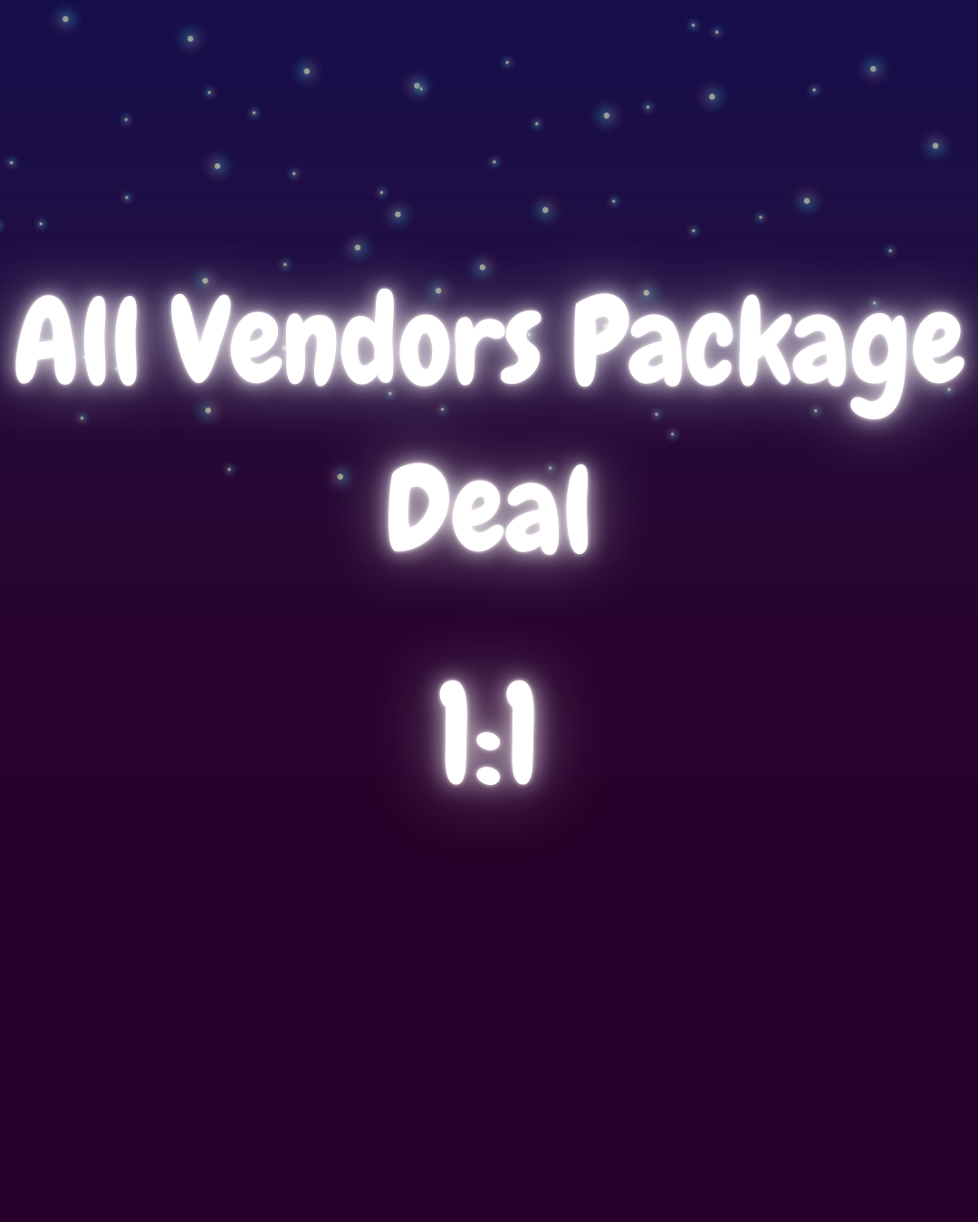 All Vendors Package